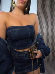 Top Denim Nuvya
