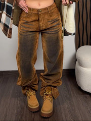 Jeans Arancione Z018