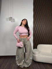Maglia Crop Sinty