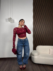 Maglia Crop Power