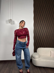 Maglia Crop Power