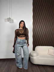 Maglia Crop Power