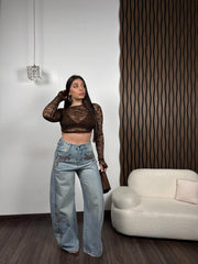 Maglia Crop Power