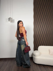 Jeans Upside down